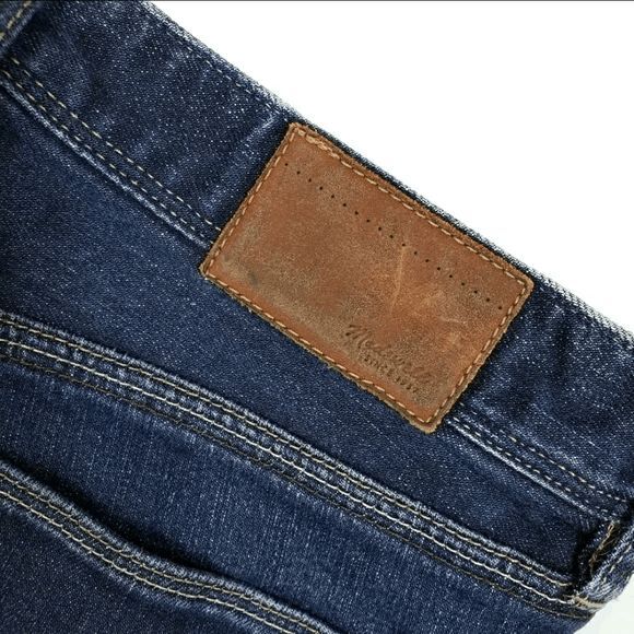 MADEWELL Rail Skinny Straight Stretchy Form Fitting Women's Jeans Size: 25x32 - Picture 6 of 7